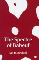 Cover of: The spectre of Babeuf
