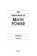 Cover of: The World book of math power. by 