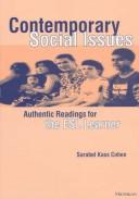 Cover of: Contemporary social issues by Sarabel Kass Cohen