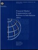 Cover of: Financial market fragmentation and reforms in Sub-Saharan Africa
