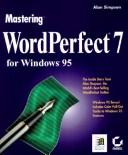 Cover of: Mastering WordPerfect 7 for Windows 95