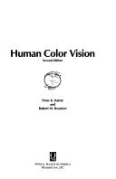 Cover of: Human color vision by Peter K. Kaiser