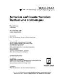 Cover of: Terrorism and counterterrorism methods and technologies: 20-21 November 1996, Boston, Massachusetts