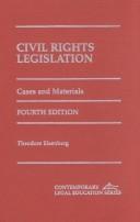 Civil rights legislation by Theodore Eisenberg