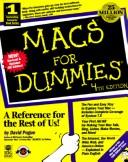 Macs for dummies by David Pogue