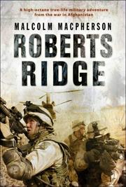 Cover of: Robert's Ridge by Malcolm MacPherson