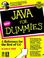 Cover of: Java for dummies