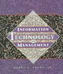 Cover of: Information technology for management