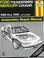Cover of: Ford Thunderbird & Mercury Cougar automotive repair manual