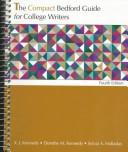 Cover of: The compact Bedford guide for college writers