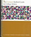 Cover of: The compact Bedford guide for college writers by X. J. Kennedy