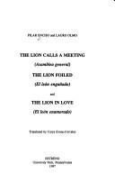 Cover of: The lion calls a meeting by Pilar Enciso