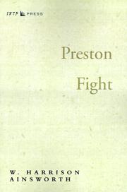 Cover of: Preston Fight by William Harrison Ainsworth