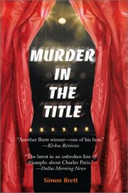 Cover of: Murder in the Title (Charles Paris Mysteries) by Simon Brett