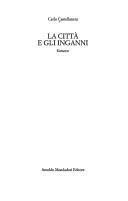 Cover of: La città e gli inganni: romanzo