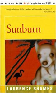 Cover of: Sunburn by Laurence Shames, Laurence Shames