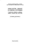 Cover of: Stellette, croce e fascio littorio by Mimmo Franzinelli