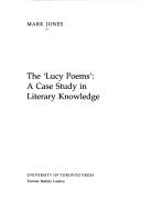 The Lucy poems by Jones, Mark