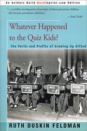 Cover of: Whatever Happened to the Quiz Kids