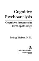 Cover of: Cognitive psychoanalysis