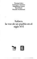 Cover of: Xalisco, la voz de un pueblo en el siglo XVI