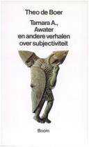 Cover of: Tamara A., Awater en andere verhalen over subjectiviteit