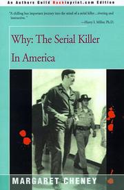 Cover of: Why: The Serial Killer in America