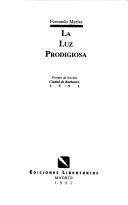 Cover of: La luz prodigiosa