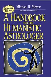 Cover of: A Handbook for the Humanistic Astrologer by Michael R. Meyer