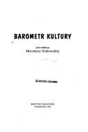 Cover of: Barometr kultury