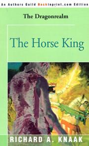 Cover of: The Horse King (Dragonrealm)