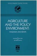 Cover of: Agriculture and the policy environment by Bevan, David