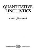 Cover of: Quantitative linguistics