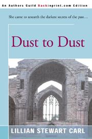 Cover of: Dust to Dust