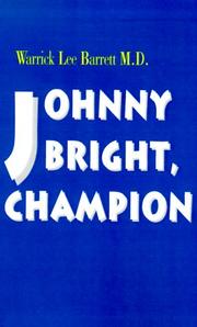 Cover of: Johnny Bright, Champion