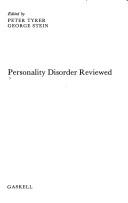 Cover of: Personality disorder reviewed