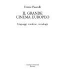 Cover of: Il grande cinema europeo: linguaggi, tendenze, tecnologie