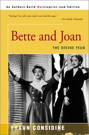 Cover of: Bette and Joan by Shaun Considine