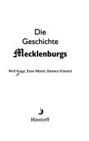 Cover of: Die Geschichte Mecklenburgs