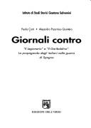 Cover of: Giornali contro by Paola Corti