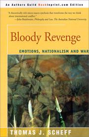 Bloody revenge by Thomas J. Scheff