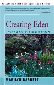 Cover of: Creating Eden by Marilyn Barrett
