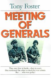 Cover of: Meeting of Generals