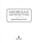 Cover of: Georgian architecture