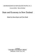 Cover of: State and economy in New Zealand by edited by Brian Roper and Chris Rudd.