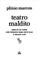 Cover of: Teatro maldito