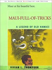 Cover of: Maui-Full-Of-Tricks: A Legend of Old Hawaii
