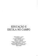Cover of: Educação e escola no campo