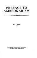 Cover of: Preface to Ambedkarism