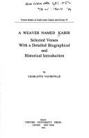 Cover of: A Weaver Named Kabir